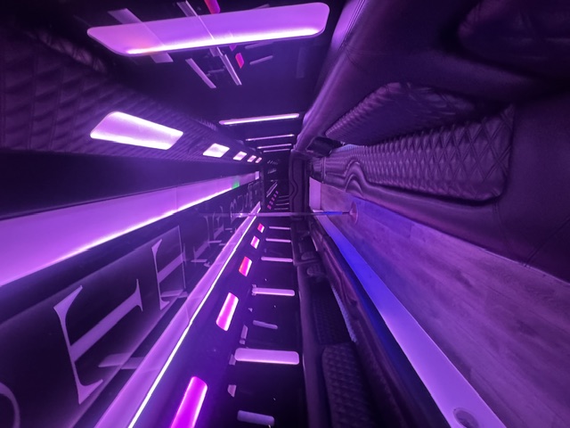 The Royale Party Bus Interior