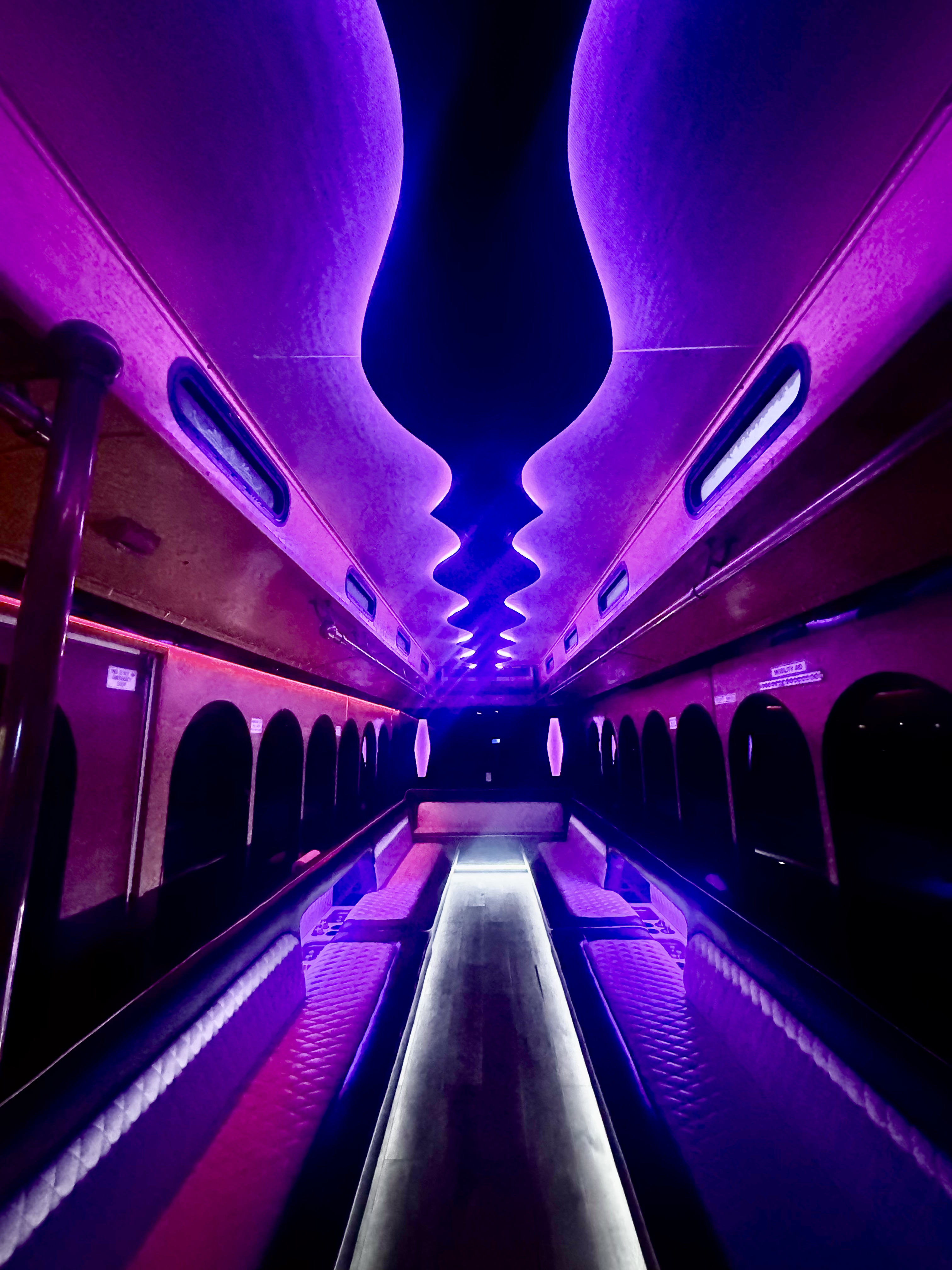 Trolley Limo Interior